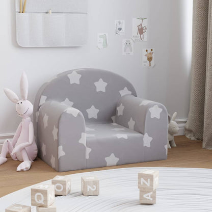 Divano Per Bambini In Morbido Peluche