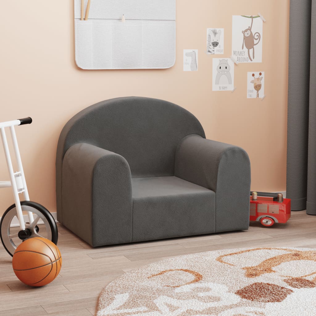 Divano Per Bambini In Morbido Peluche