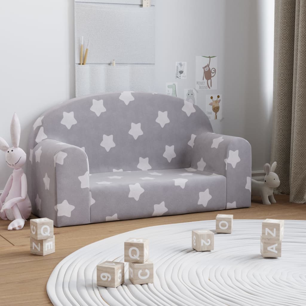 Divano Per Bambini In Morbido Peluche