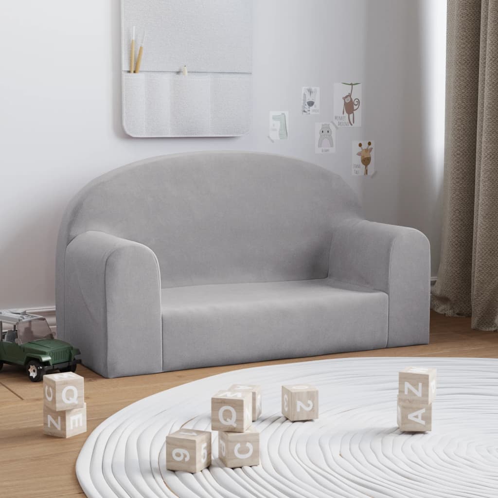 Divano Per Bambini In Morbido Peluche