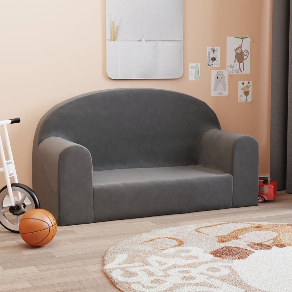Divano Per Bambini In Morbido Peluche