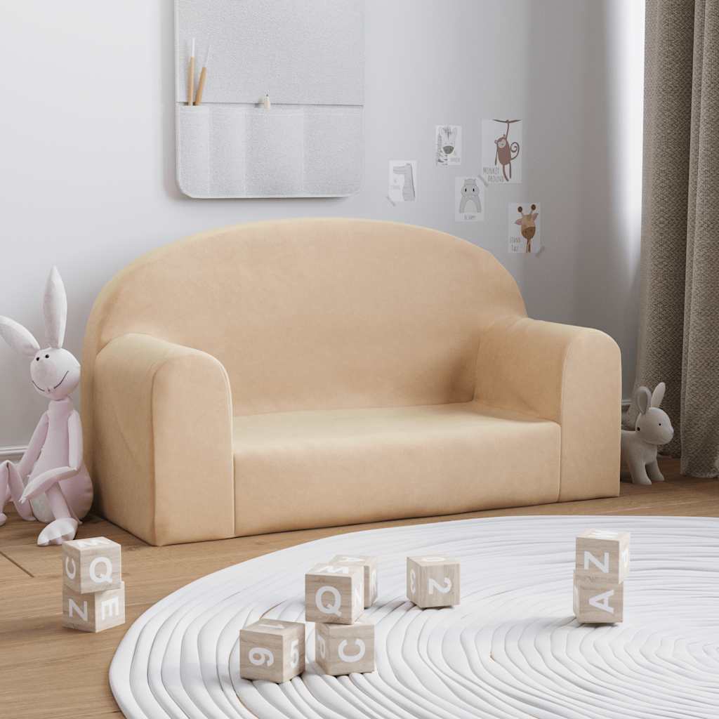 Divano Per Bambini In Morbido Peluche