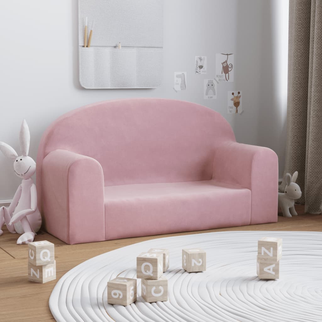 Divano Per Bambini In Morbido Peluche