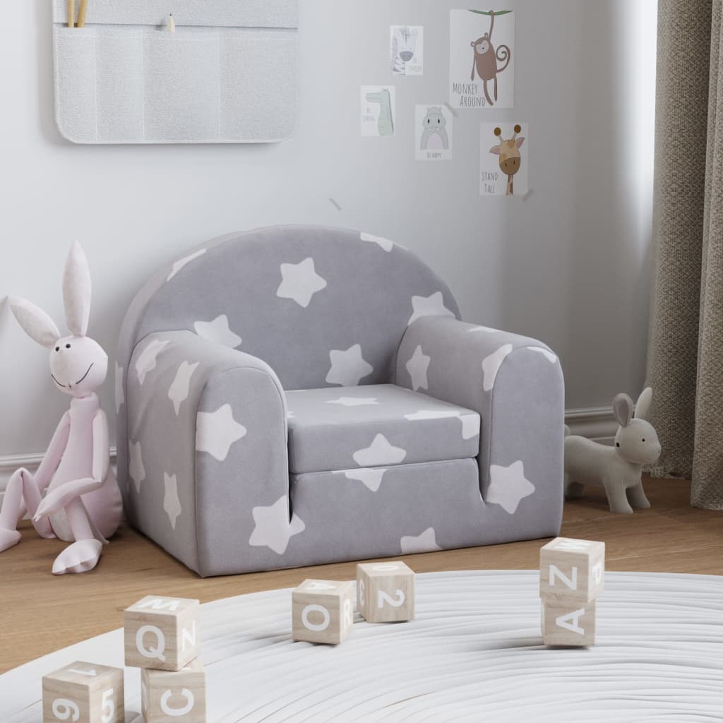 Divano Per Bambini In Morbido Peluche
