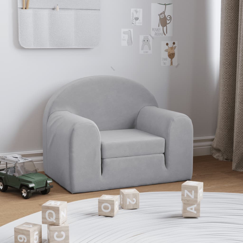 Divano Per Bambini In Morbido Peluche