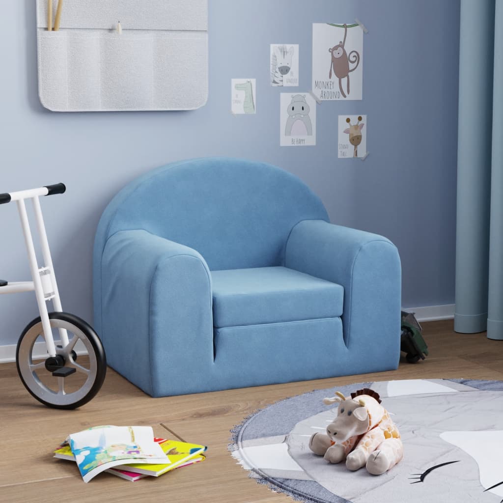 Divano Per Bambini In Morbido Peluche
