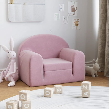 Divano Per Bambini In Morbido Peluche