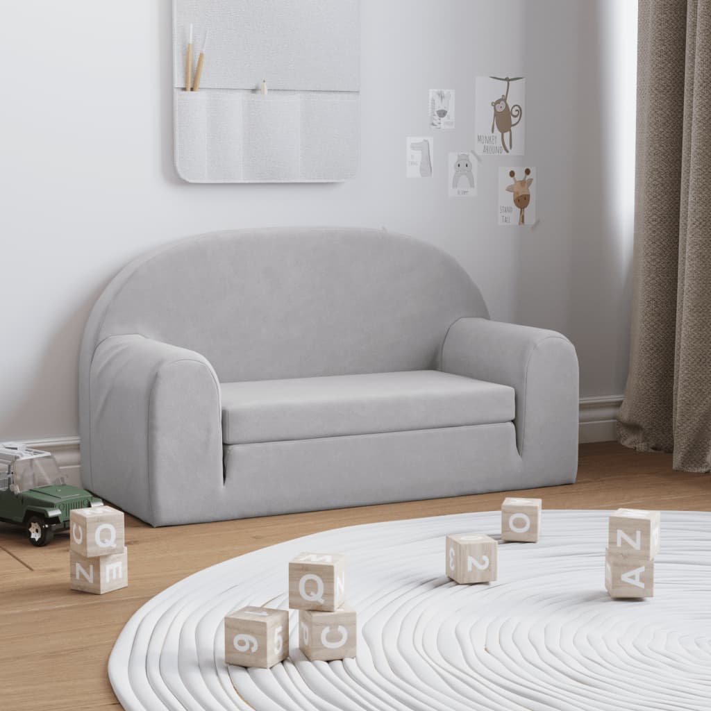 Divano Per Bambini In Morbido Peluche