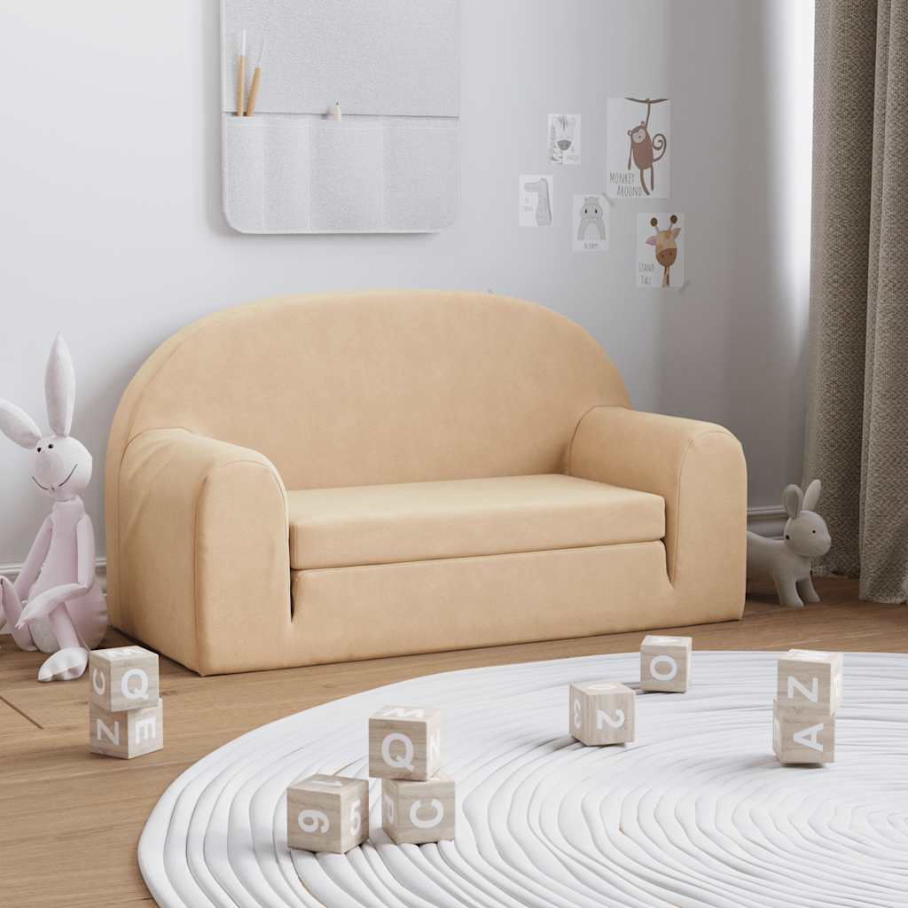 Divano Per Bambini In Morbido Peluche