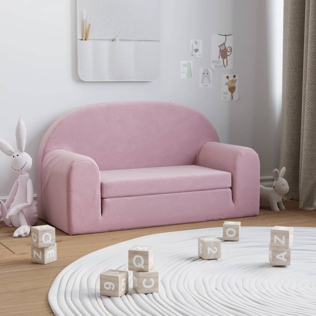Divano Per Bambini In Morbido Peluche