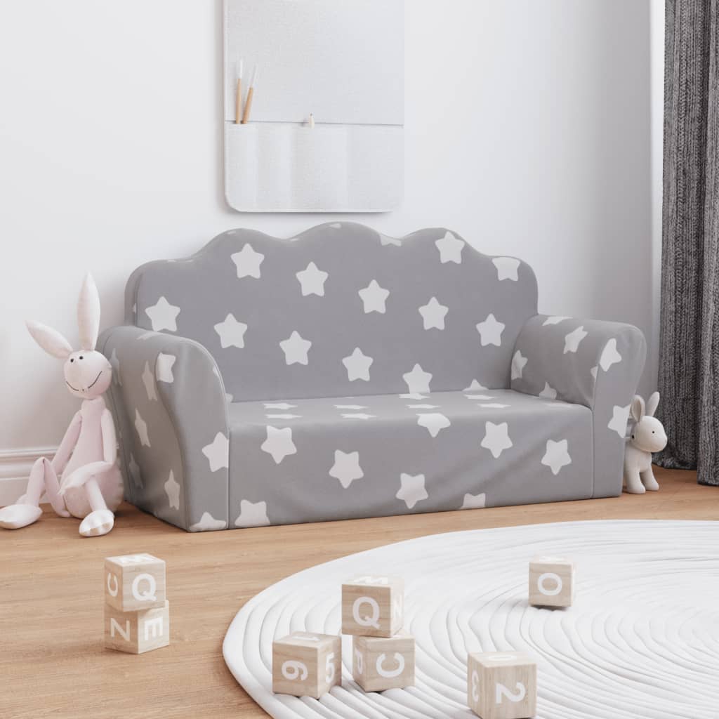 Divano Per Bambini A In Morbido Peluche