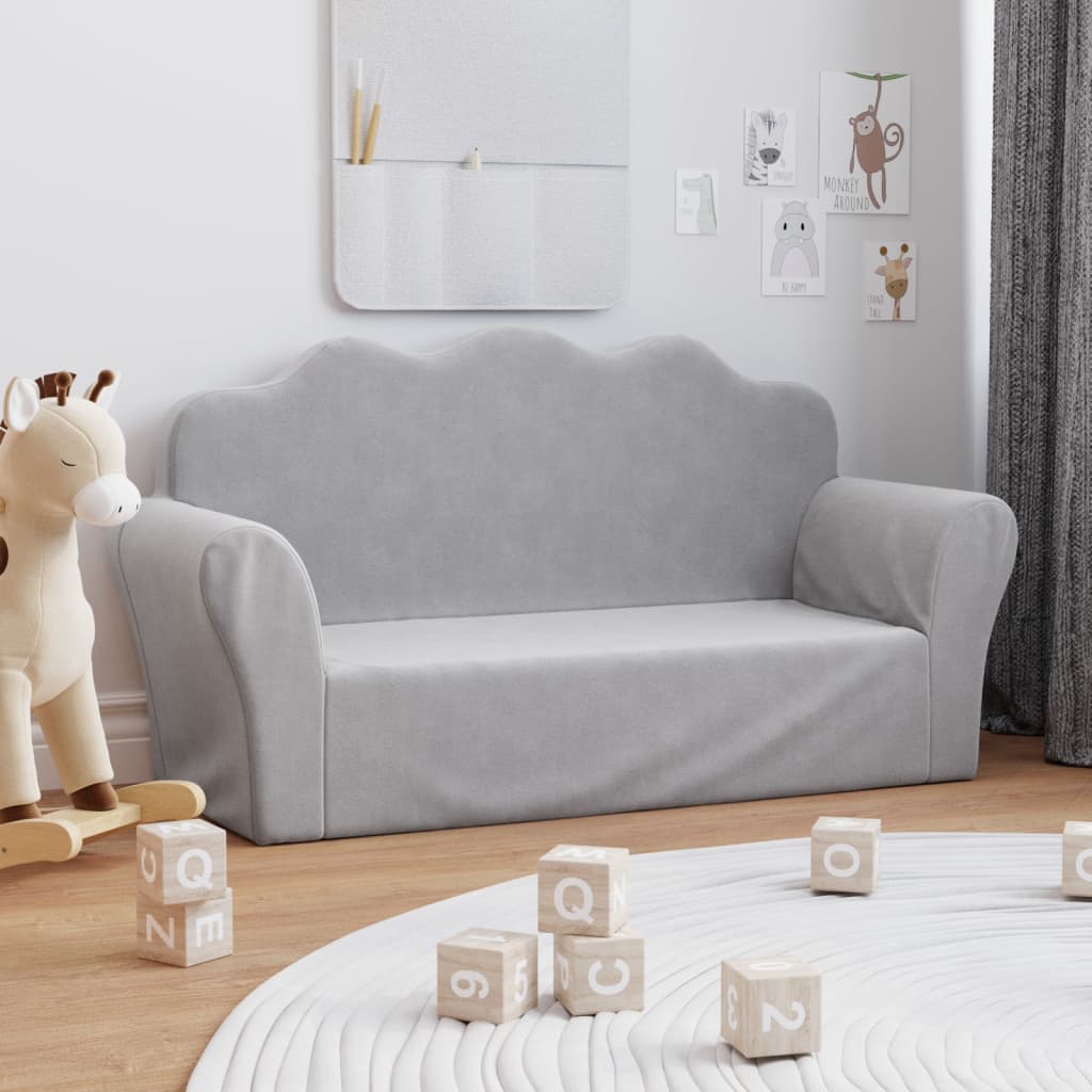 Divano Per Bambini A In Morbido Peluche