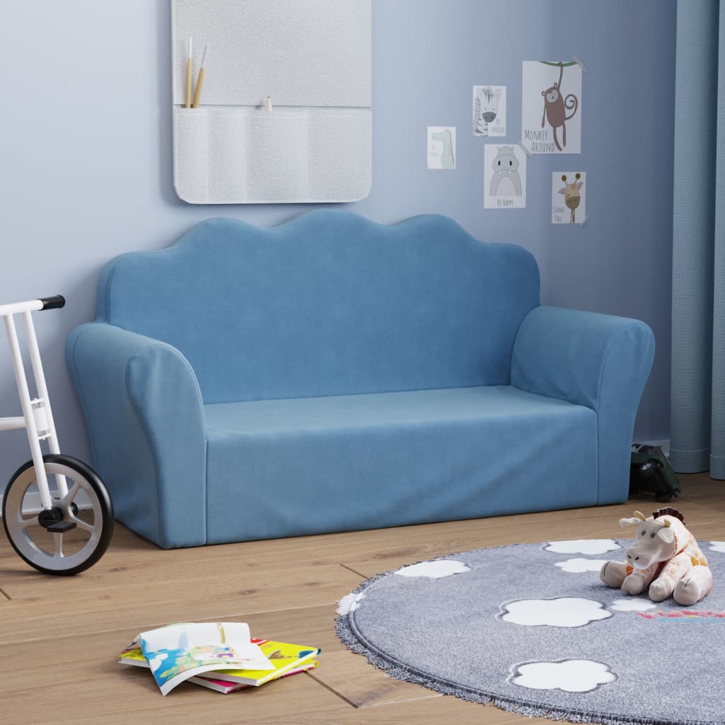 Divano Per Bambini A In Morbido Peluche