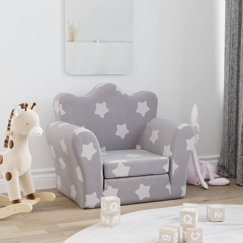Divano Per Bambini A In Morbido Peluche