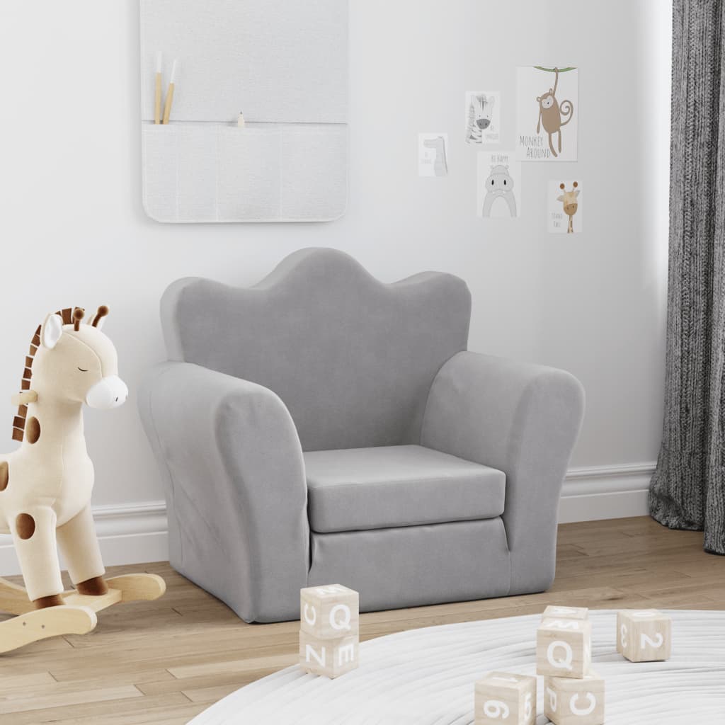 Divano Per Bambini A In Morbido Peluche