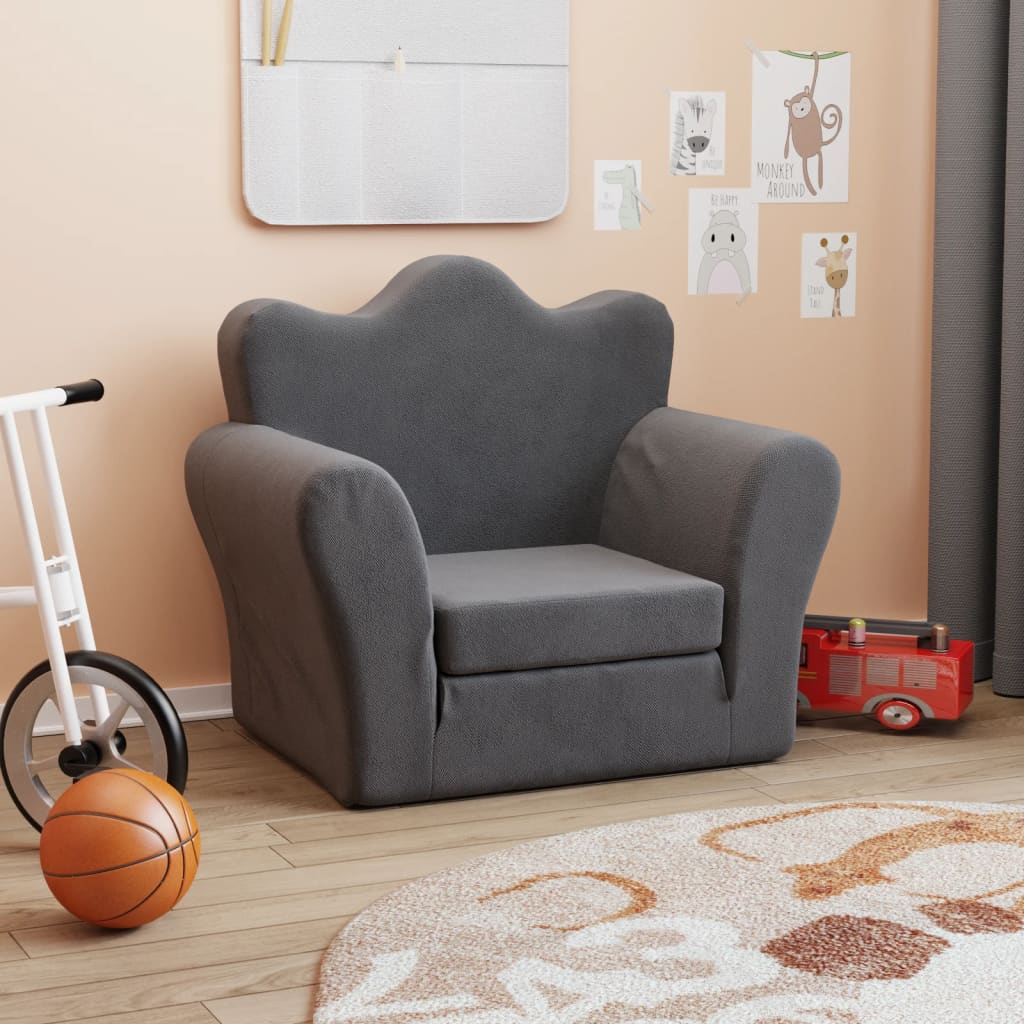 Divano Per Bambini A In Morbido Peluche