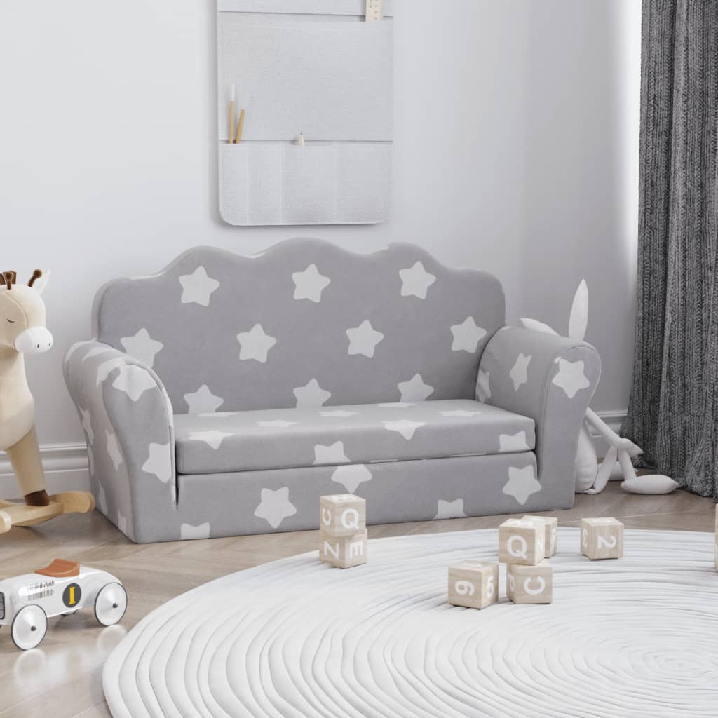 Divano Per Bambini A In Morbido Peluche
