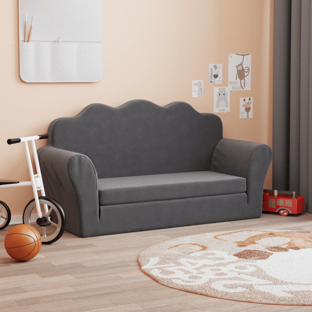 Divano Per Bambini A In Morbido Peluche