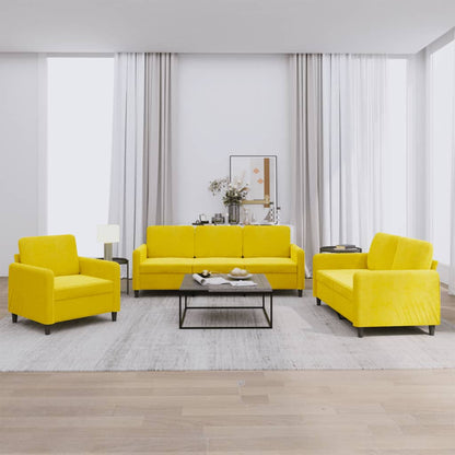 Set Di Divani 4 Pz Con Cuscini In Velluto