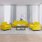 Set Di Divani 4 Pz Con Cuscini In Velluto