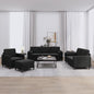 Set Di Divani 4 Pz Con Cuscini In Velluto