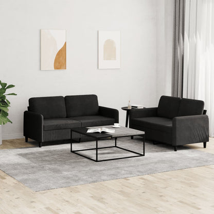 Set Di Divani 3 Pz In Velluto