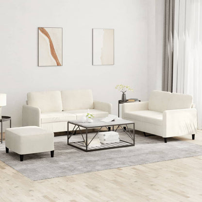 Set Di Divani 3 Pz In Velluto