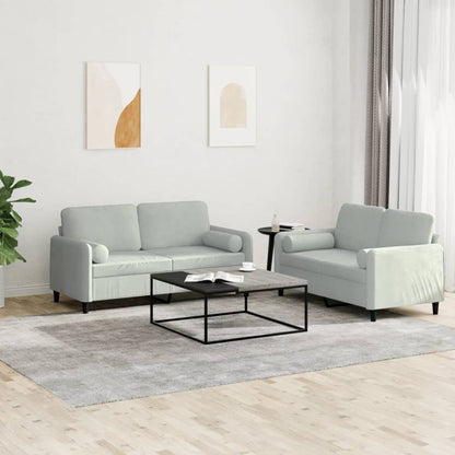 Set Di Divani 3 Pz In Velluto
