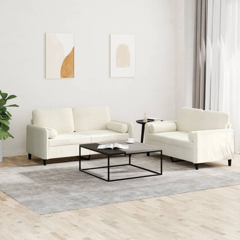 Set Di Divani 3 Pz In Velluto
