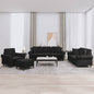 Set Di Divani 4 Pz Con Cuscini In Velluto