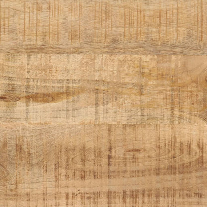 Mobile Da Bagno 40X27X90 Cm In Legno Massello Di Mango E Ferro