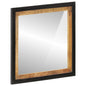 Specchio Da Bagno 55X1X60 Cm In Vetro E Legno Massello Di Mango