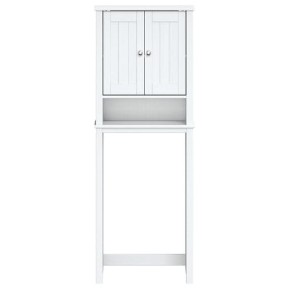 Portaoggetti Sopra Wc Berg 60X27X164,5 Cm Legno Massello