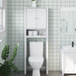 Portaoggetti Sopra Wc Berg 60X27X164,5 Cm Legno Massello