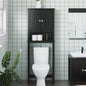 Portaoggetti Sopra Wc Berg 60X27X164,5 Cm Legno Massello
