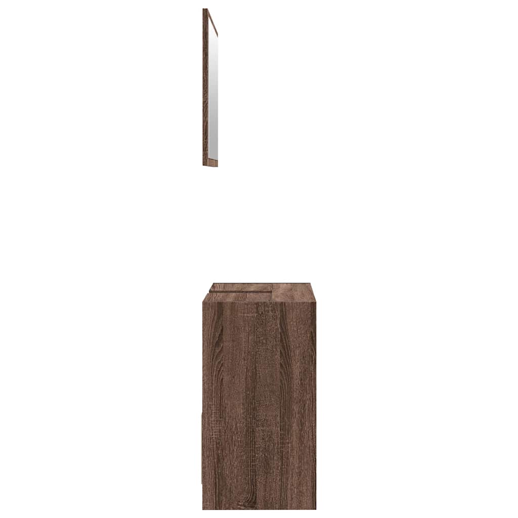Set Mobili Da Bagno 2 Pz In Legno Multistrato