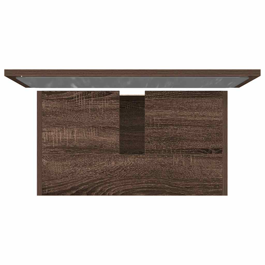 Set Mobili Da Bagno 2 Pz In Legno Multistrato