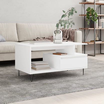 Tavolino Da Salotto 90X49X45 Cm Legno Multistrato