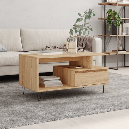Tavolino Da Salotto 90X49X45 Cm Legno Multistrato