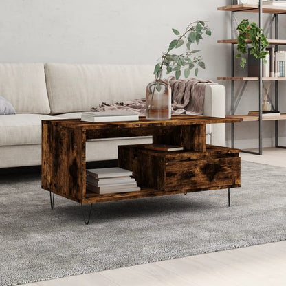Tavolino Da Salotto 90X49X45 Cm Legno Multistrato