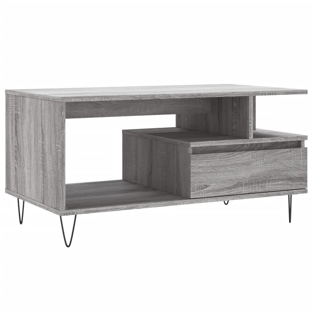 Tavolino Da Salotto 90X49X45 Cm Legno Multistrato