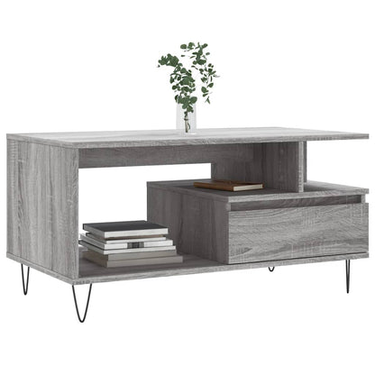 Tavolino Da Salotto 90X49X45 Cm Legno Multistrato