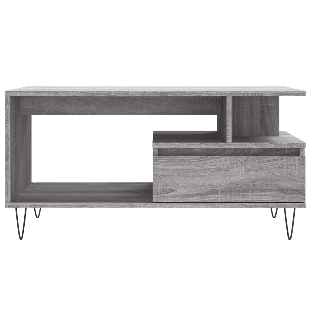 Tavolino Da Salotto 90X49X45 Cm Legno Multistrato
