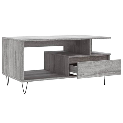 Tavolino Da Salotto 90X49X45 Cm Legno Multistrato