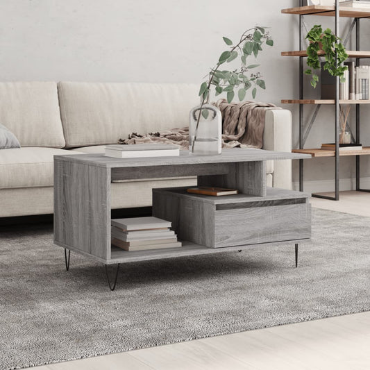 Tavolino Da Salotto 90X49X45 Cm Legno Multistrato