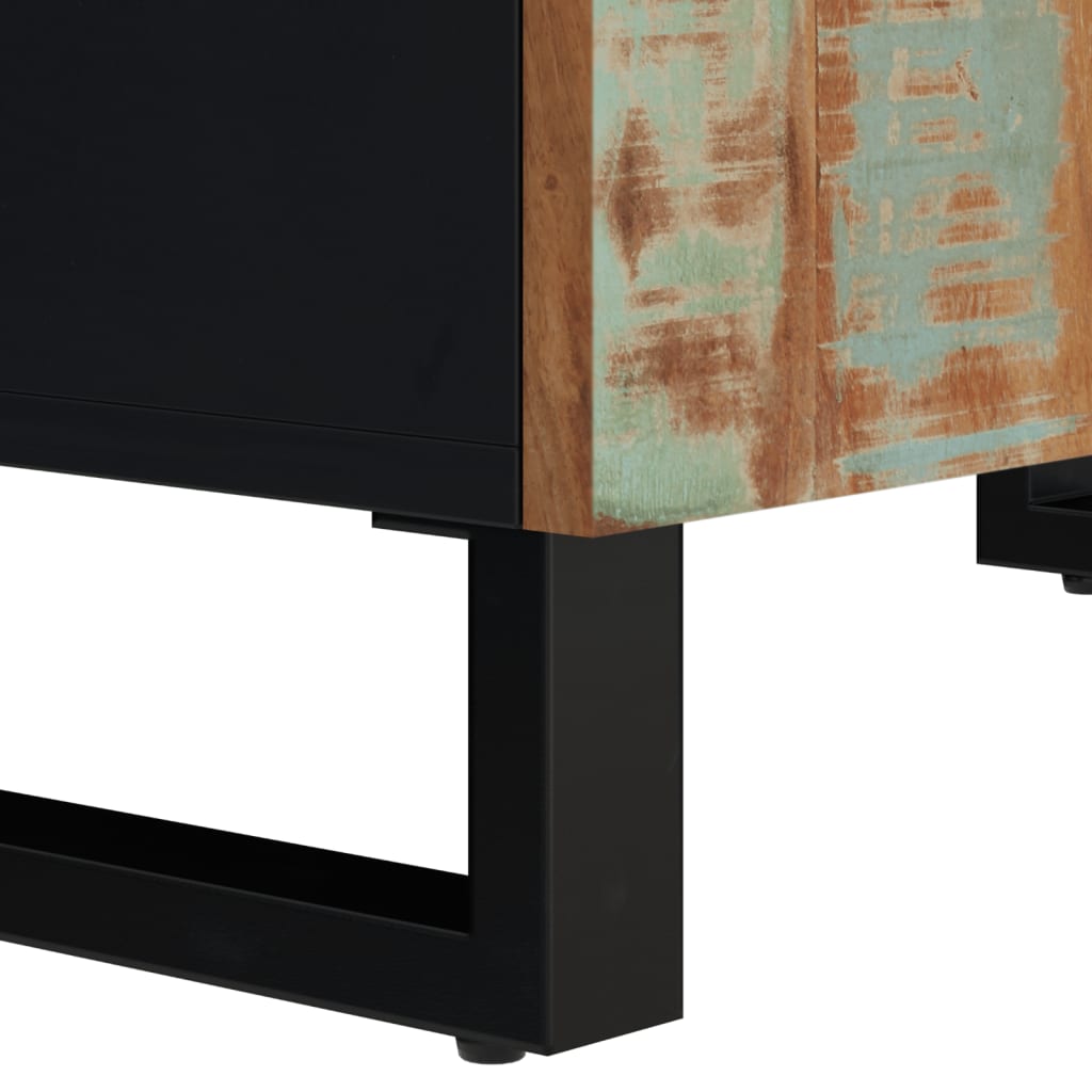 Set Mobili Da Bagno 4 Pz In Legno Massello Di Recupero