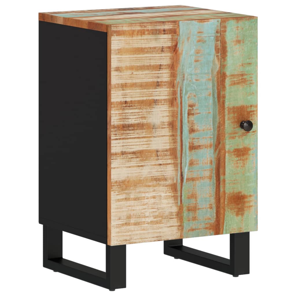 Set Mobili Da Bagno 4 Pz In Legno Massello Di Recupero