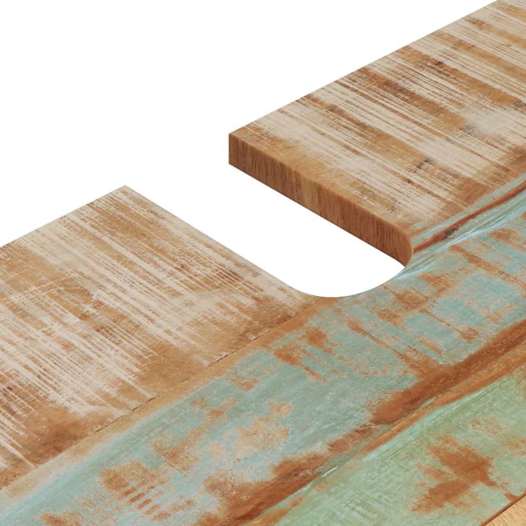 Set Mobili Da Bagno 4 Pz In Legno Massello Di Recupero