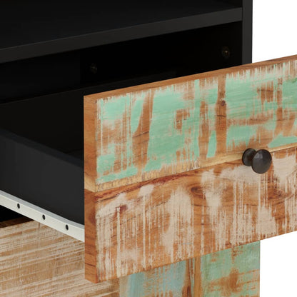 Set Mobili Da Bagno 4 Pz In Legno Massello Di Recupero
