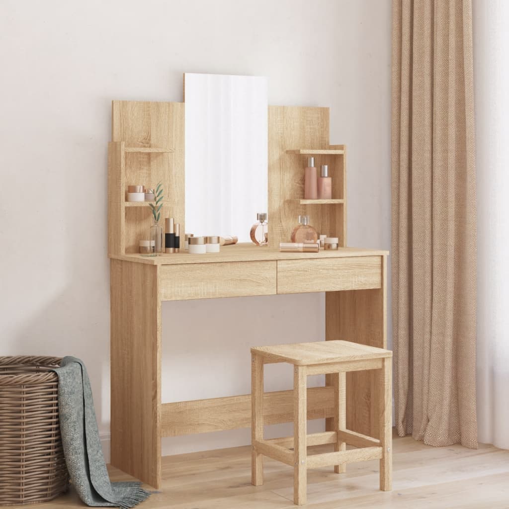 Toeletta Con Specchio 96X39X142 Cm
